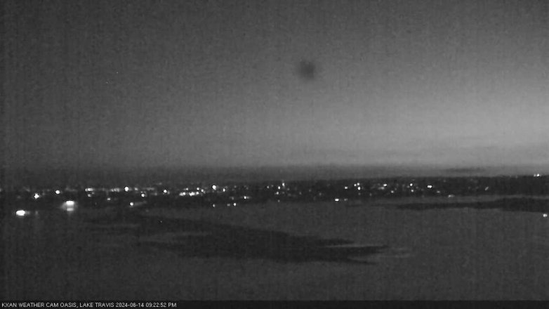 Lake Travis webcam, June 14, 2024 9:25 PM CT
