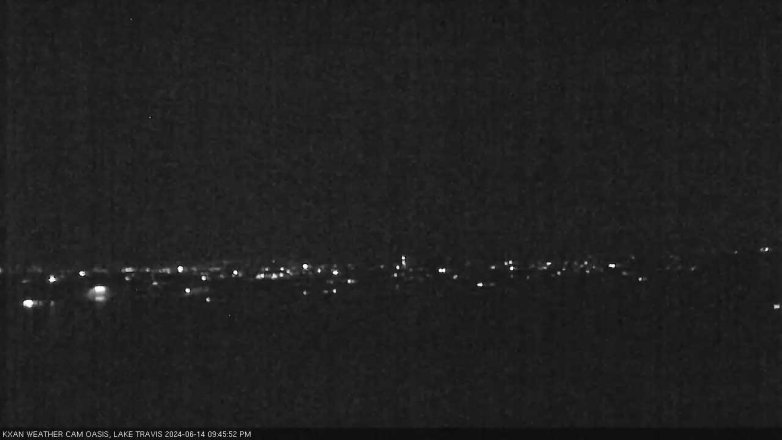 Lake Travis webcam, June 14, 2024 9:45 PM CT