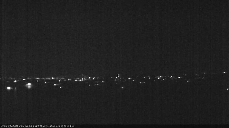 Lake Travis webcam, June 14, 2024 10:25 PM CT