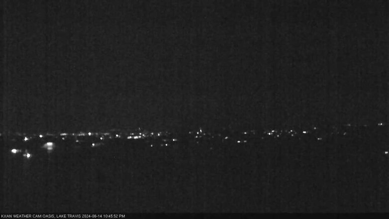 Lake Travis webcam, June 14, 2024 10:45 PM CT
