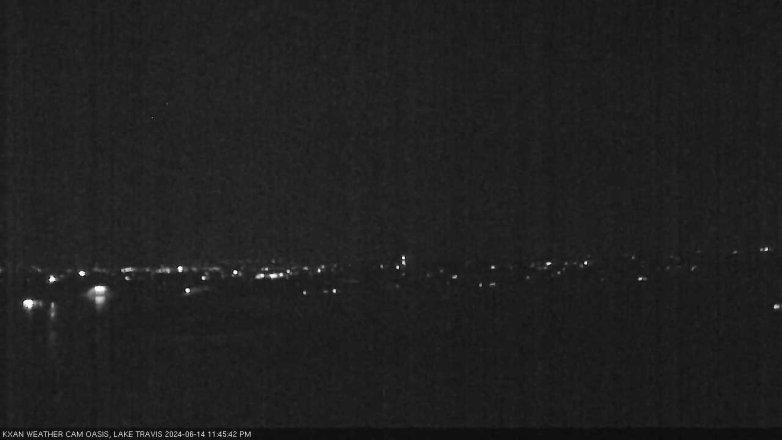 Lake Travis webcam, June 14, 2024 11:45 PM CT