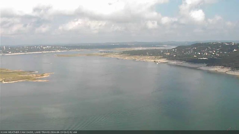 Lake Travis webcam, June 15, 2024 9:25 AM CT