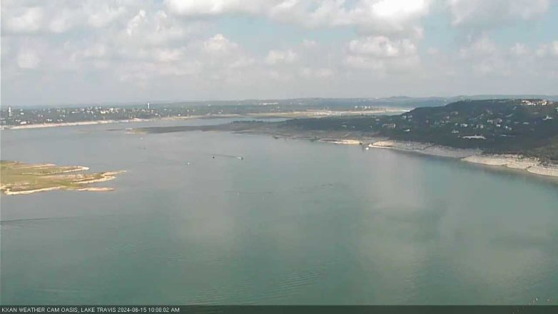 Lake Travis webcam, June 15, 2024 10:00 AM CT