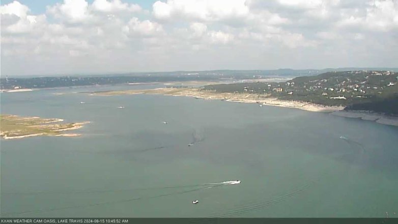 Lake Travis webcam, June 15, 2024 10:45 AM CT