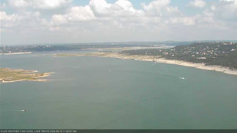 Lake Travis webcam, June 15, 2024 11:00 AM CT