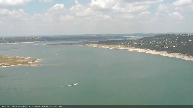 Lake Travis webcam, June 15, 2024 12:25 PM CT