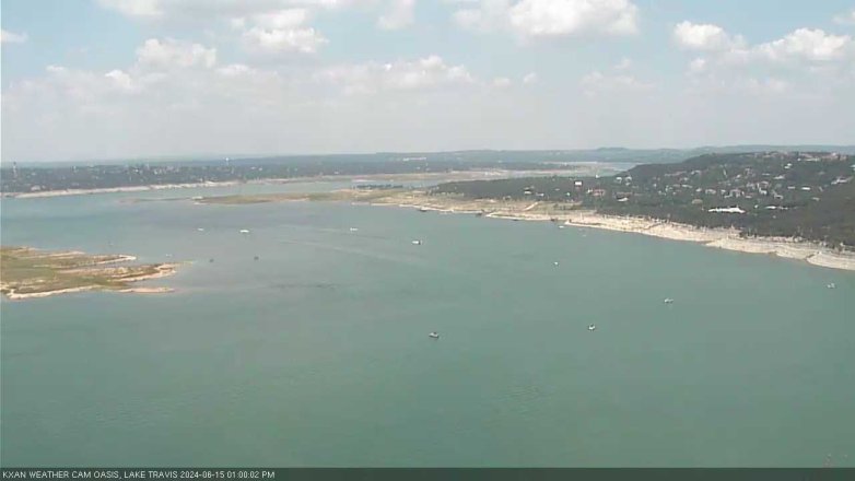 Lake Travis webcam, June 15, 2024 1:00 PM CT