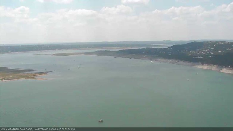 Lake Travis webcam, June 15, 2024 3:00 PM CT