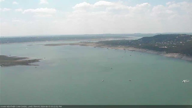 Lake Travis webcam, June 15, 2024 3:25 PM CT