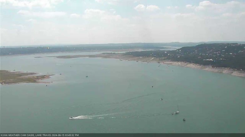 Lake Travis webcam, June 15, 2024 3:45 PM CT