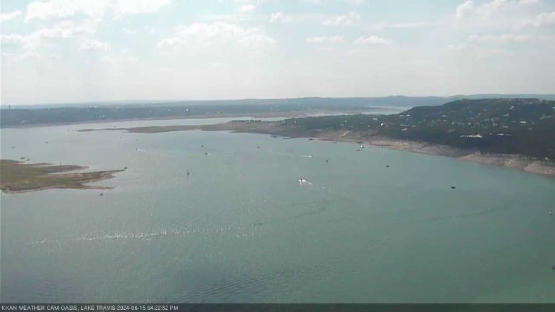Lake Travis webcam, June 15, 2024 4:25 PM CT