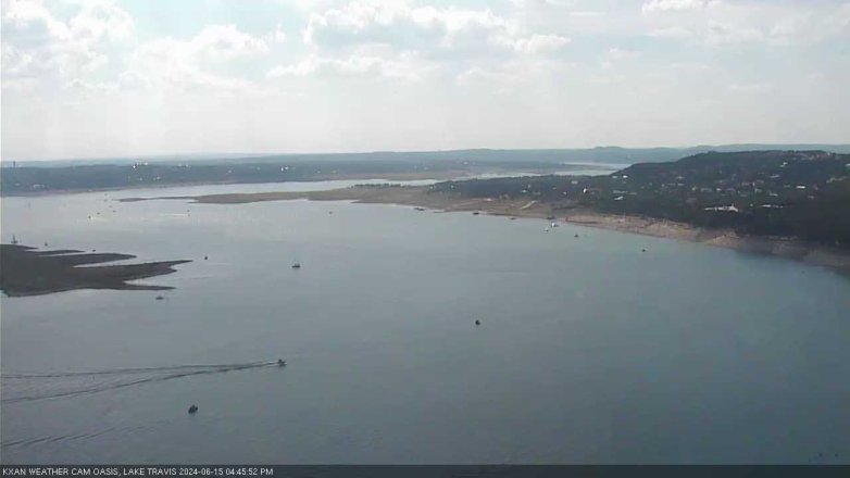 Lake Travis webcam, June 15, 2024 4:45 PM CT