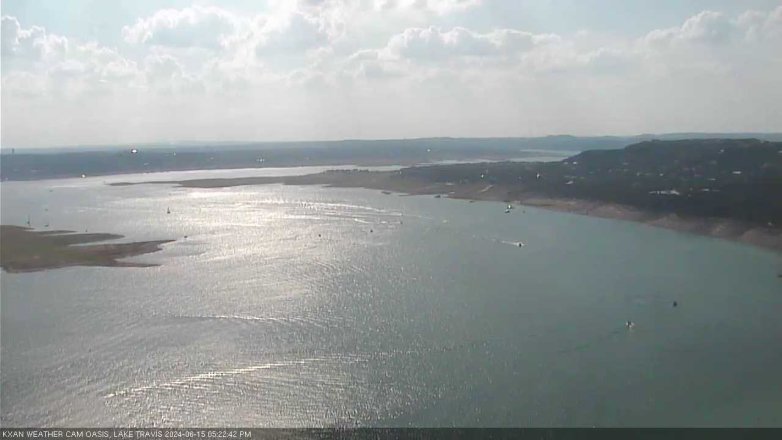 Lake Travis webcam, June 15, 2024 5:25 PM CT