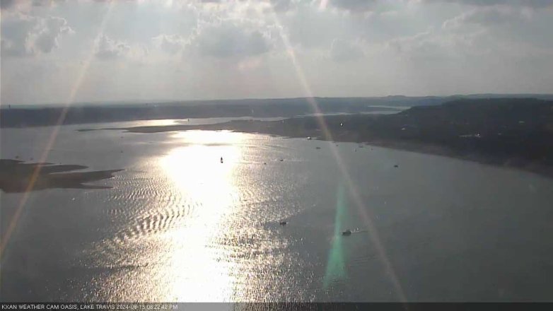 Lake Travis webcam, June 15, 2024 6:25 PM CT