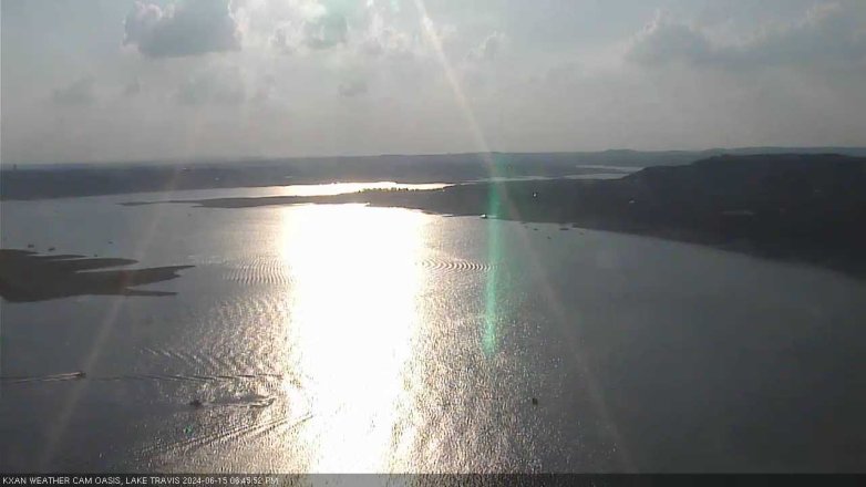 Lake Travis webcam, June 15, 2024 6:45 PM CT