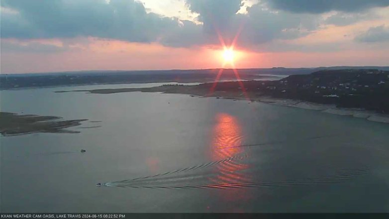 Lake Travis webcam, June 15, 2024 8:25 PM CT