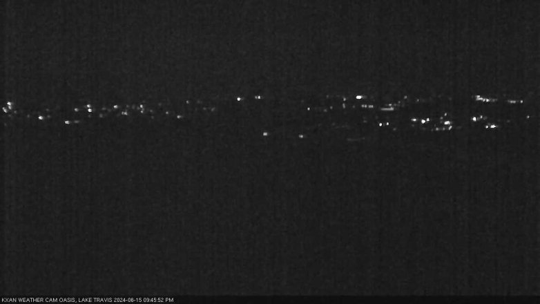 Lake Travis webcam, June 15, 2024 9:45 PM CT