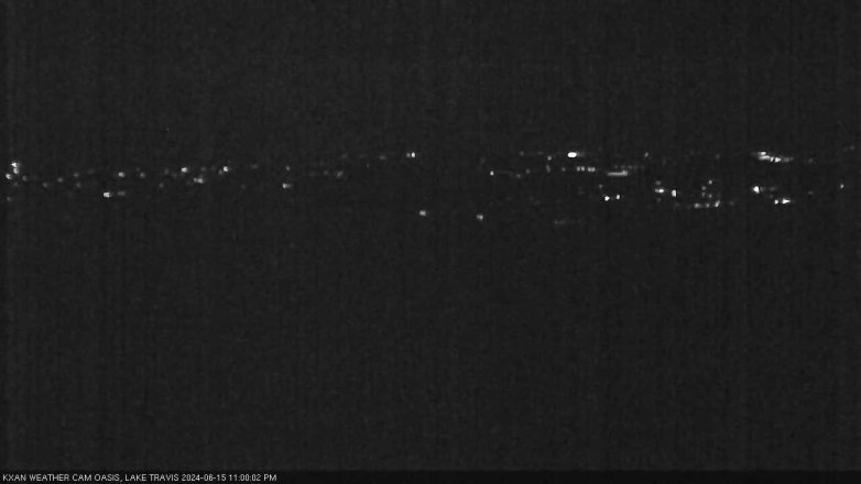 Lake Travis webcam, June 15, 2024 11:00 PM CT