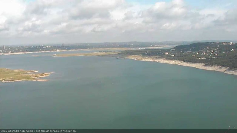 Lake Travis webcam, June 16, 2024 9:00 AM CT