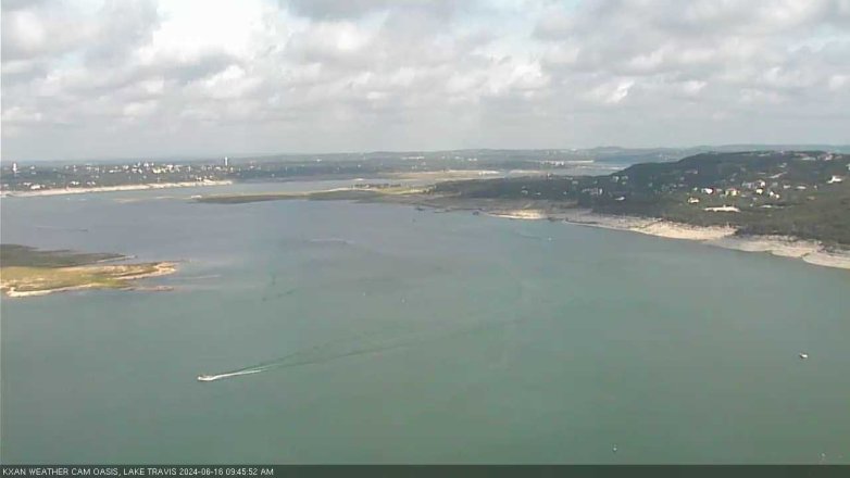 Lake Travis webcam, June 16, 2024 9:45 AM CT