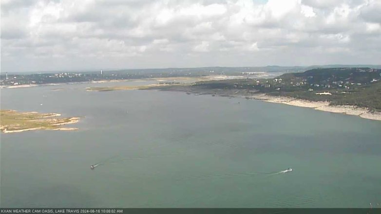 Lake Travis webcam, June 16, 2024 10:00 AM CT