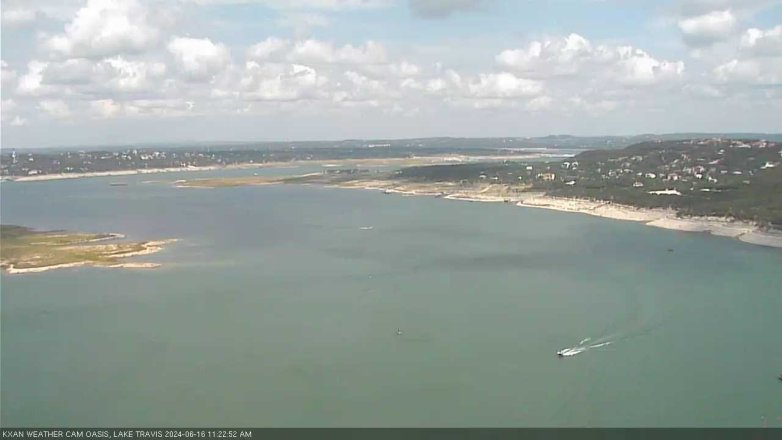 Lake Travis webcam, June 16, 2024 11:25 AM CT