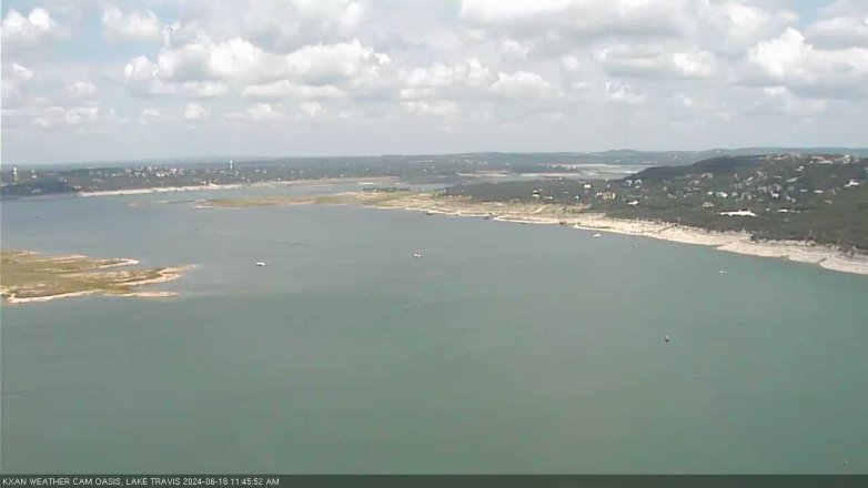 Lake Travis webcam, June 16, 2024 11:45 AM CT