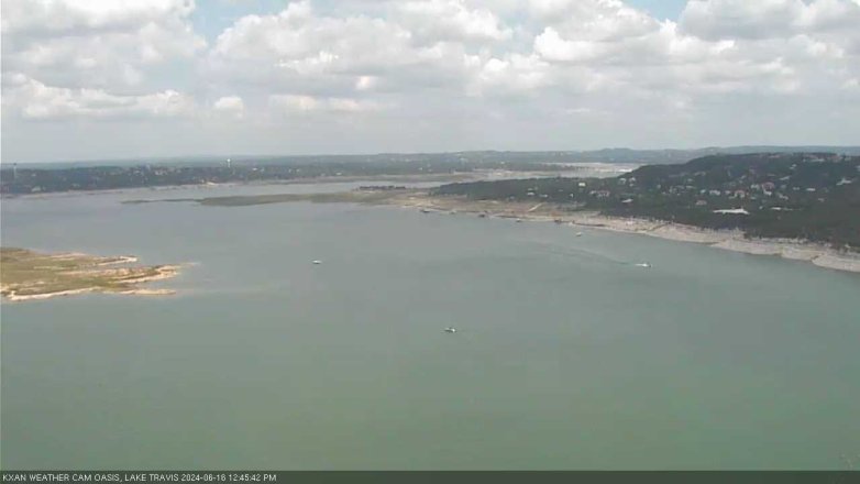 Lake Travis webcam, June 16, 2024 12:45 PM CT
