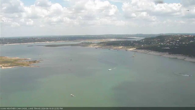 Lake Travis webcam, June 16, 2024 1:25 PM CT