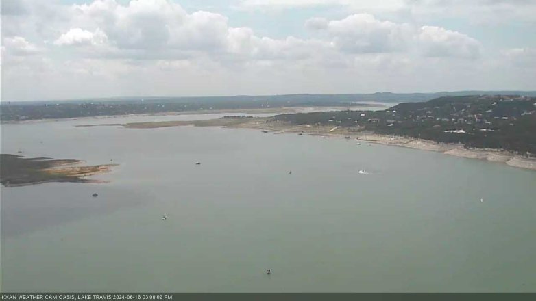 Lake Travis webcam, June 16, 2024 3:00 PM CT