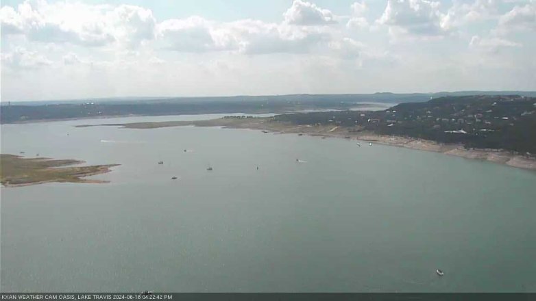 Lake Travis webcam, June 16, 2024 4:25 PM CT