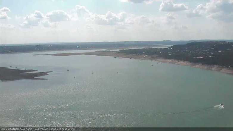 Lake Travis webcam, June 16, 2024 4:45 PM CT