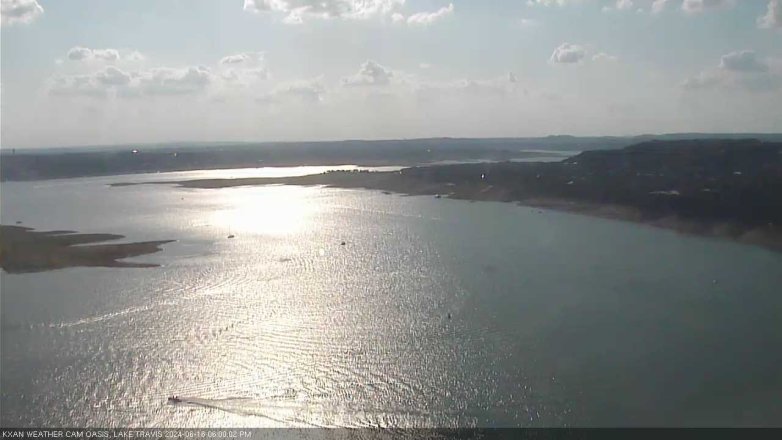 Lake Travis webcam, June 16, 2024 6:00 PM CT