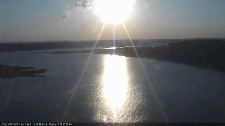 Lake Travis webcam, June 16, 2024 7:45 PM CT