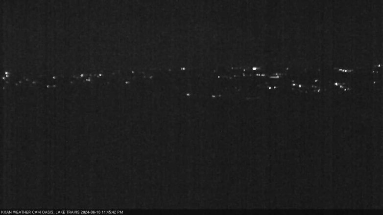 Lake Travis webcam, June 16, 2024 11:45 PM CT