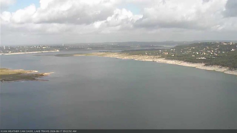 Lake Travis webcam, June 17, 2024 9:25 AM CT