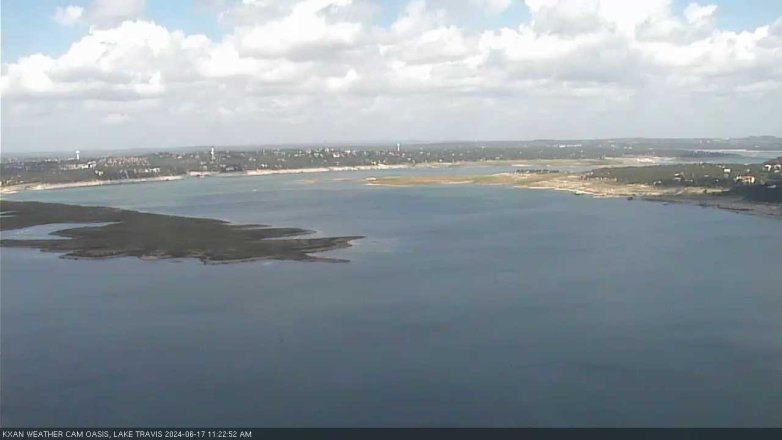 Lake Travis webcam, June 17, 2024 11:25 AM CT