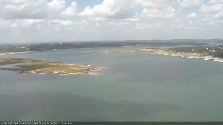 Lake Travis webcam, June 17, 2024 12:00 PM CT
