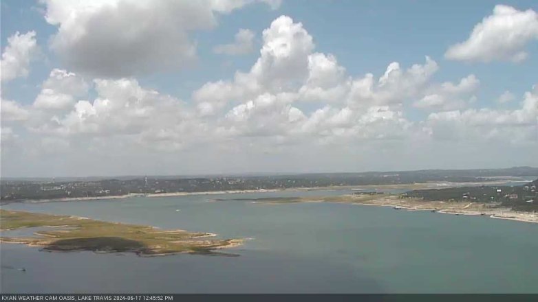 Lake Travis webcam, June 17, 2024 12:45 PM CT