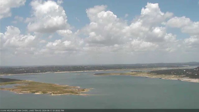 Lake Travis webcam, June 17, 2024 1:00 PM CT