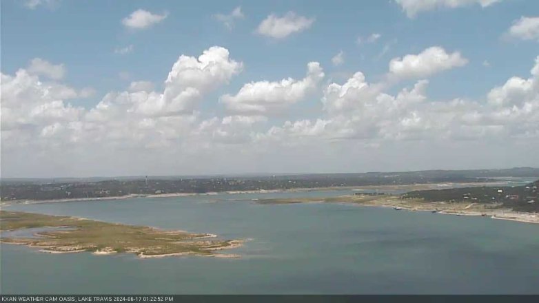 Lake Travis webcam, June 17, 2024 1:25 PM CT