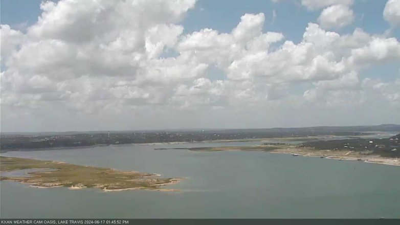 Lake Travis webcam, June 17, 2024 1:45 PM CT