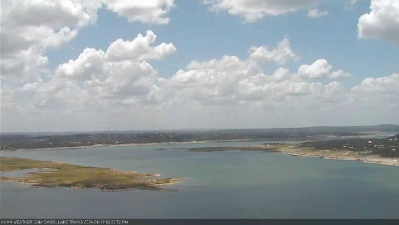 Lake Travis webcam, June 17, 2024 2:25 PM CT