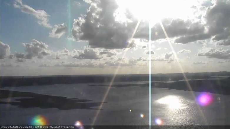 Lake Travis webcam, June 17, 2024 7:00 PM CT