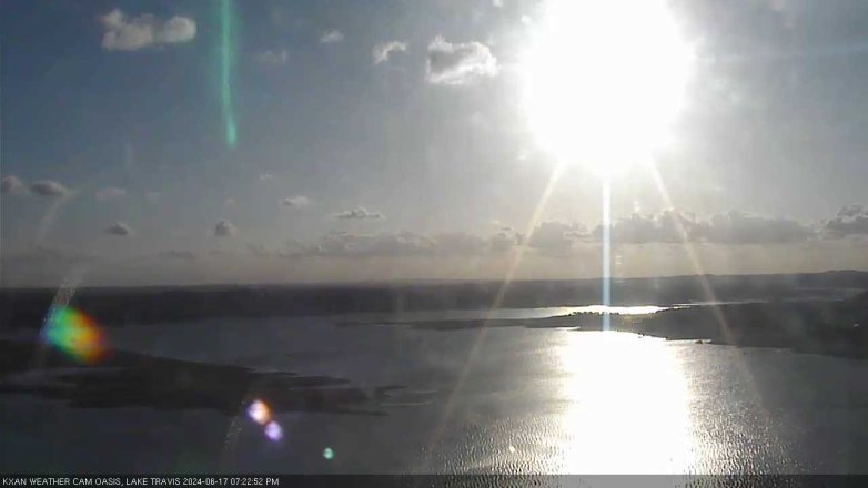 Lake Travis webcam, June 17, 2024 7:25 PM CT