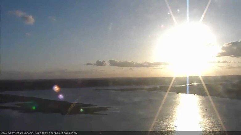 Lake Travis webcam, June 17, 2024 8:00 PM CT