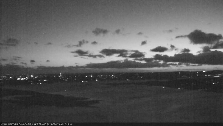 Lake Travis webcam, June 17, 2024 9:25 PM CT