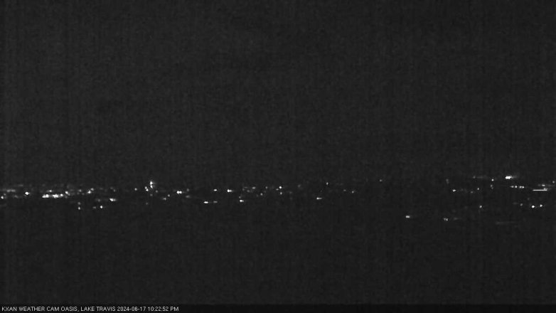 Lake Travis webcam, June 17, 2024 10:25 PM CT