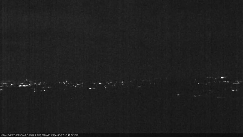 Lake Travis webcam, June 17, 2024 10:45 PM CT
