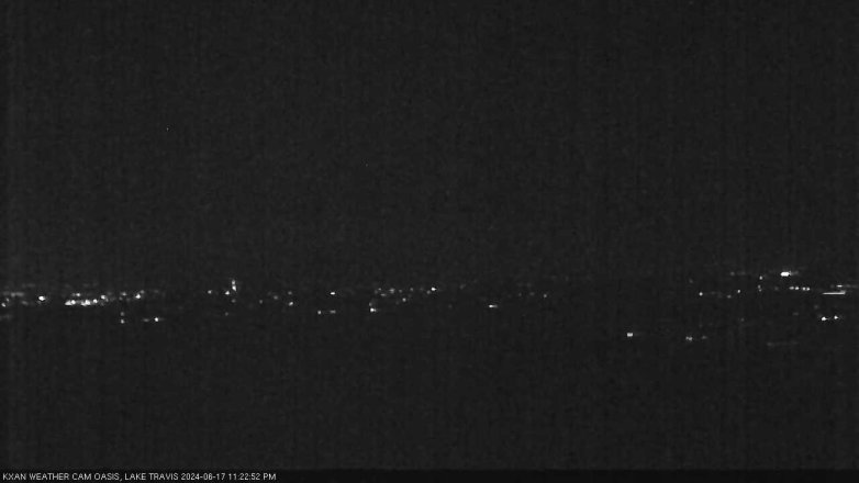 Lake Travis webcam, June 17, 2024 11:25 PM CT